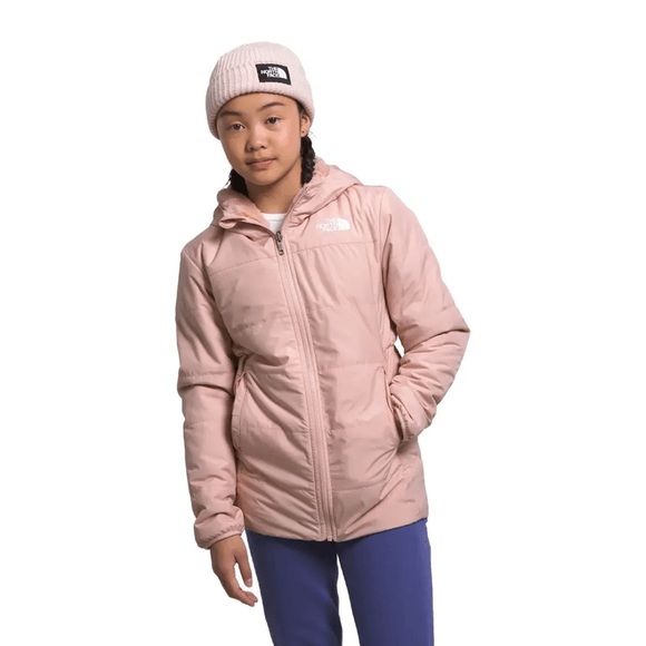 NORTHFACE GIRLS’ REVERSIBLE MOSSBUD PARKA
COLOR
PINK MOSS
SIZE
L (12) - Picture 1 of 8